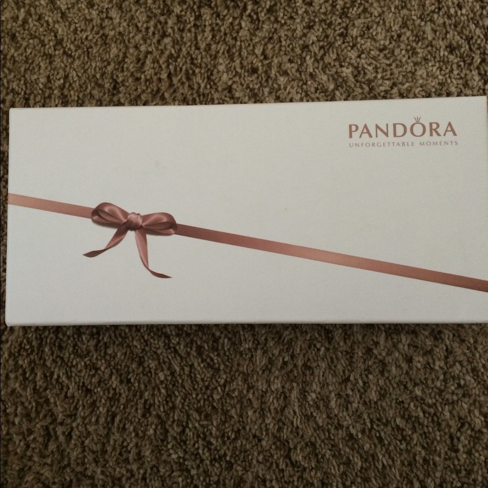 💕💕💕NWOT Authentic “PANDORA” CLUTCH WITH BOX💕💕